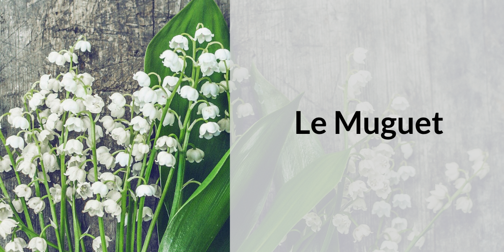 On the first of May French people give muguet.